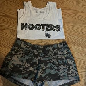 Hooters military uniform